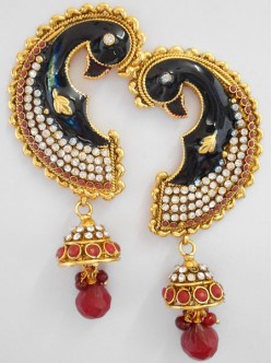 Polki Earrings